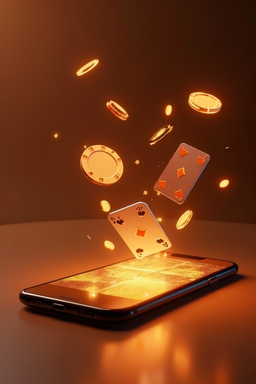 Smartphone con app casino Talismania